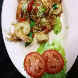 กุ้งผัดพริกเกลือ