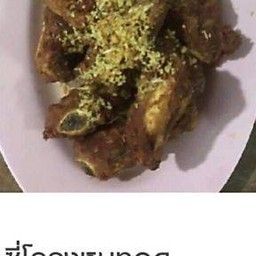 ซี่โครงหมูทอดกระเทียม