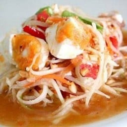 ตำไทยไข่เค็ม