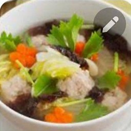 แกงจืดหร่ายเต้าหู้หมูสับ