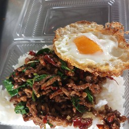 กะเพราหมู