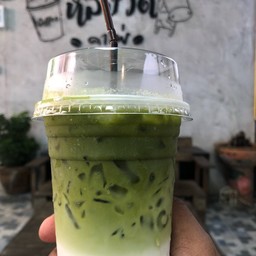 ชาเขียวนมสดเย็น