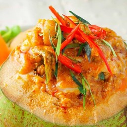 ห่อหมกทะเลมะพร้าวอ่อน