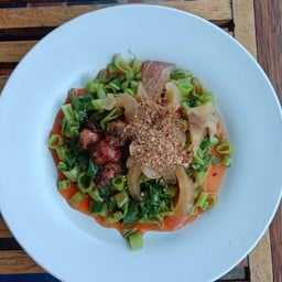 หอย+ปลาหมึกผักบุ้ง