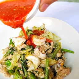 สุกี้แห้ง