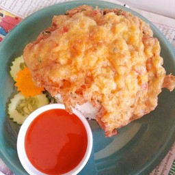 ข้าวไข่เจียวหมูสับ