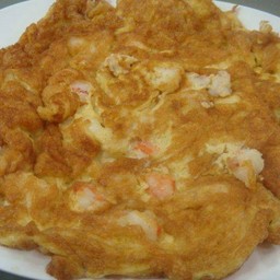 ไข่เจียวกุ้งสับ