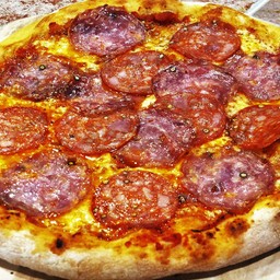Salami & Pepperoni Pizza (S)