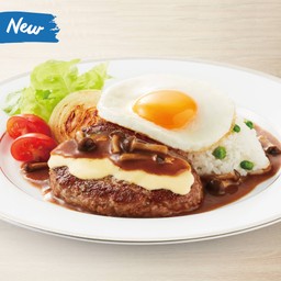 ข้าวหน้าแฮมเบิร์ก