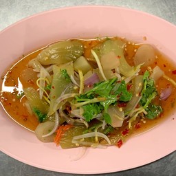 ยำผักกาดกระป๋อง