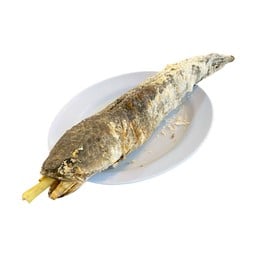 ปลาช่อนเผาเกลือ