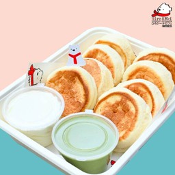 Mini Pancake To Go Nama & Matcha Cream