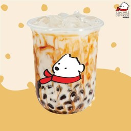 Brown Sugar Fresh Milk with Boba Pearls