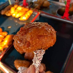 คนทำไก่ ไก่ทอดซอสเกาหลี