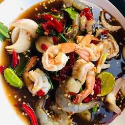 ยำกุ้งทูโทน