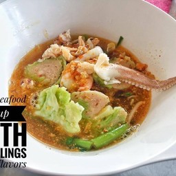 เกี๊ยว 3 รสต้มยำ