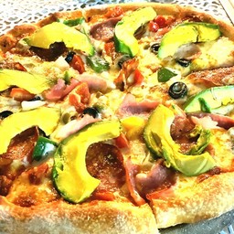 Avocado & Ham Pizza (L)