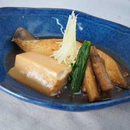 ปลาตาเดียวต้มซีอิ้ว