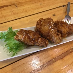 ไก่กรอบซอสเกาหลี
