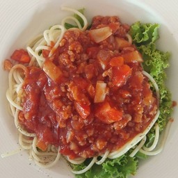 สปาเก็ตตี้ซอสมะเขือเทศ