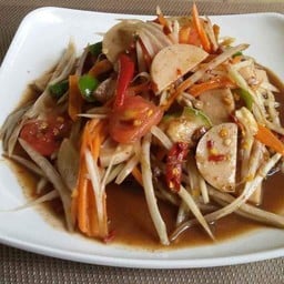 ตำหมูยอปูปลาร้า