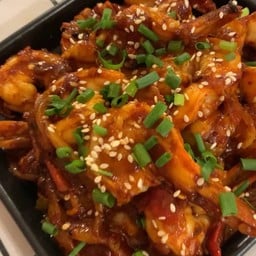 กุ้งผัดโคชูจัง