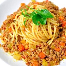 สปาเก็ตตี้ซอสหมู