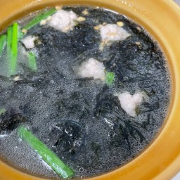 แกงจืดสาหร่ายหมูสับ
