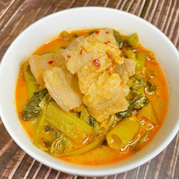 แกงเทโพหมูสามชั้น