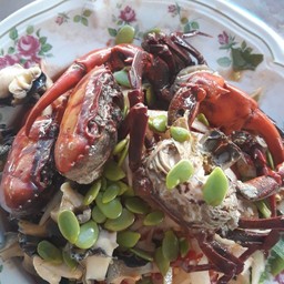 ตำลาวหอย+ปูสุก