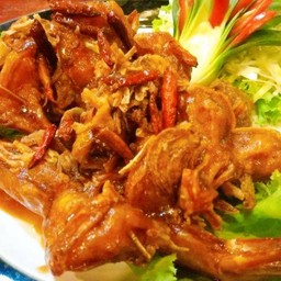 กุ้งทอดซอสมะขาม