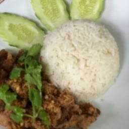 Fried Squid or Shrimp with Garlic and Pepper