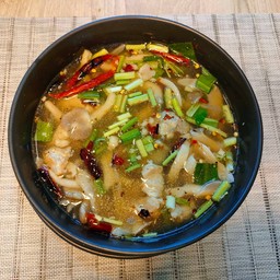 ต้มแซ่บกระดูกหมูอ่อน