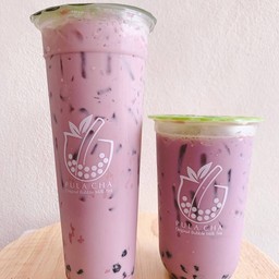 ชานมเผือกไข่มุก Size XL