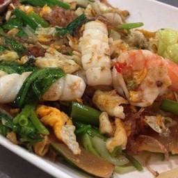 สุกี้แห้งทะเล