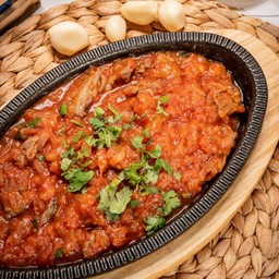 Fried Meat with Tomato