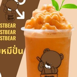 นมหมีชาไทยปั่น