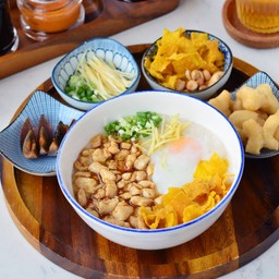 โจ๊กไก่กระเทียม