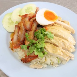 ข้าวมันไก่-หมูแดง