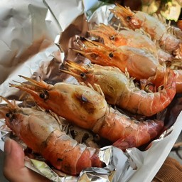 กุ้งเผา by ฮังเล