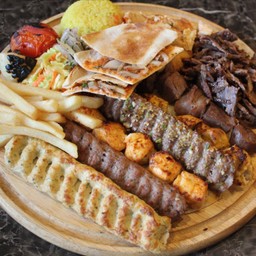 Jumbo Mixed Grill with Shawarma