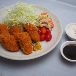 หอยนางรมชุบแป้งทอด