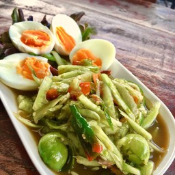 ตำแตงไข่ต้ม