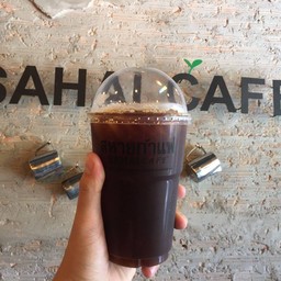 อเมริกาโน่น้ำผึ้ง-เย็น(ทำแบบไม่หวาน0%ไม่ได้นะคะ)