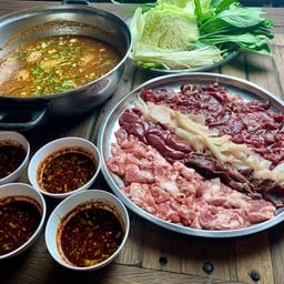 แจ่วฮ้อนหมู+เนื้อ