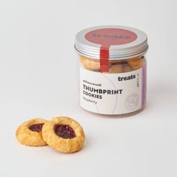Thumbprint cookies Raspberry