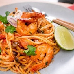 สปาเก็ตตี้ต้มยำกุ้ง