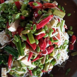 ตำขนมจีนป่า