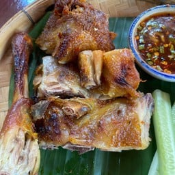 ไก่ย่างสมุนไพรครึ่งตัว1