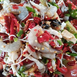 ตำป่ากุ้งสด